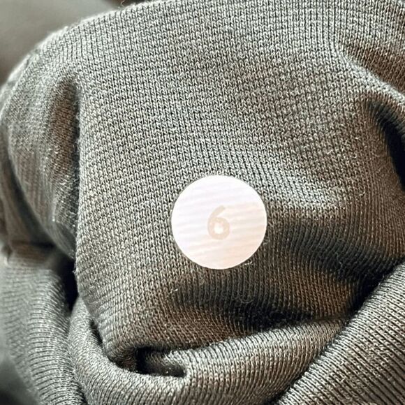 Lululemon LikeNew Wunder‎ Under Crop 6 Ziggy Snake Fatigue Green Full-On Luon - Picture 5 of 11